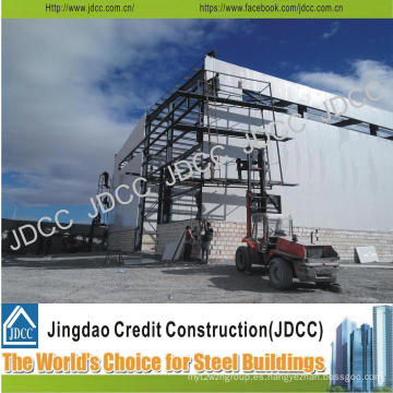 Construcción de estructuras prefabricadas de acero